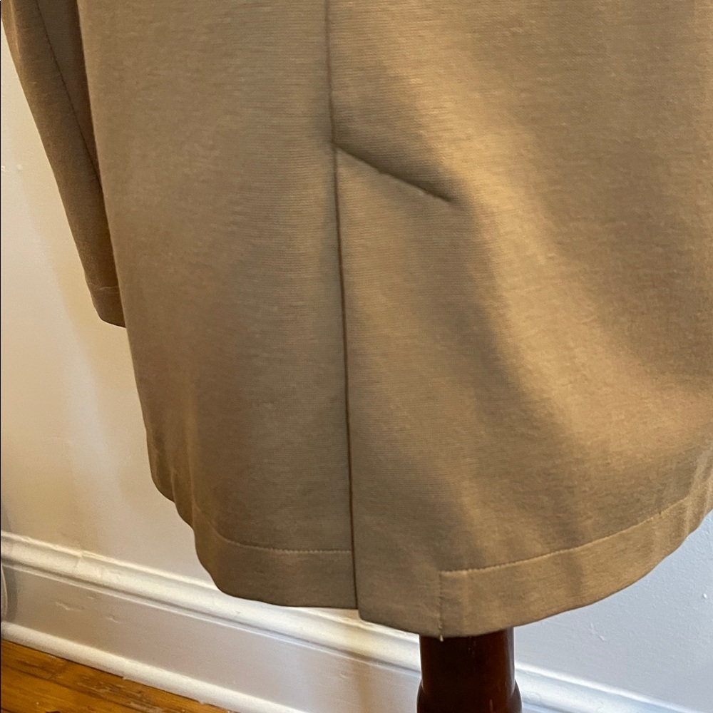 Garnet Hill Camel Brown Single-Button Blazer - Picture 5 of 8